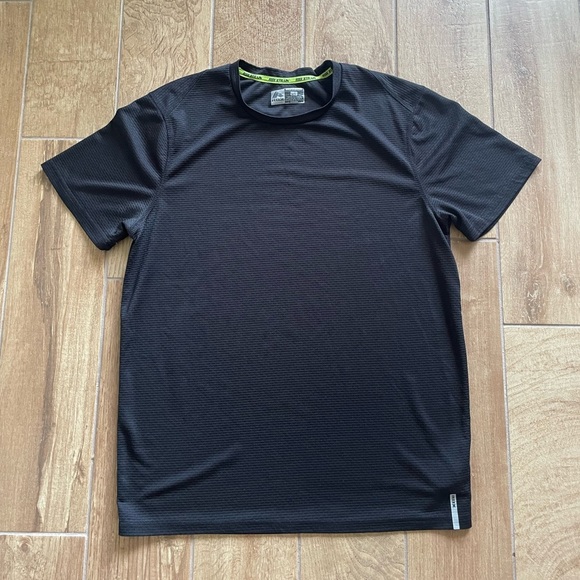 RBX Black Short Sleeve 100% Polyester Athletic Shirt Men's Large - Picture 2 of 8